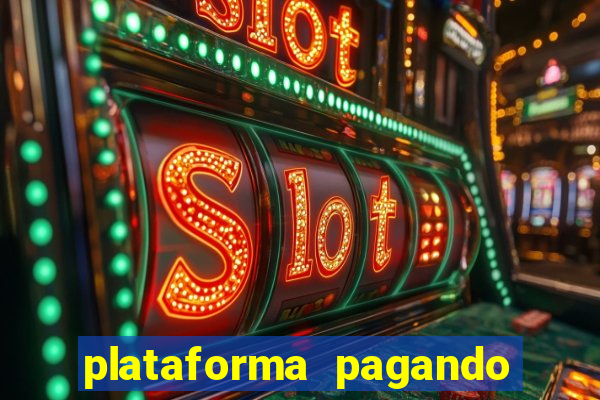 plataforma pagando bonus no cadastro